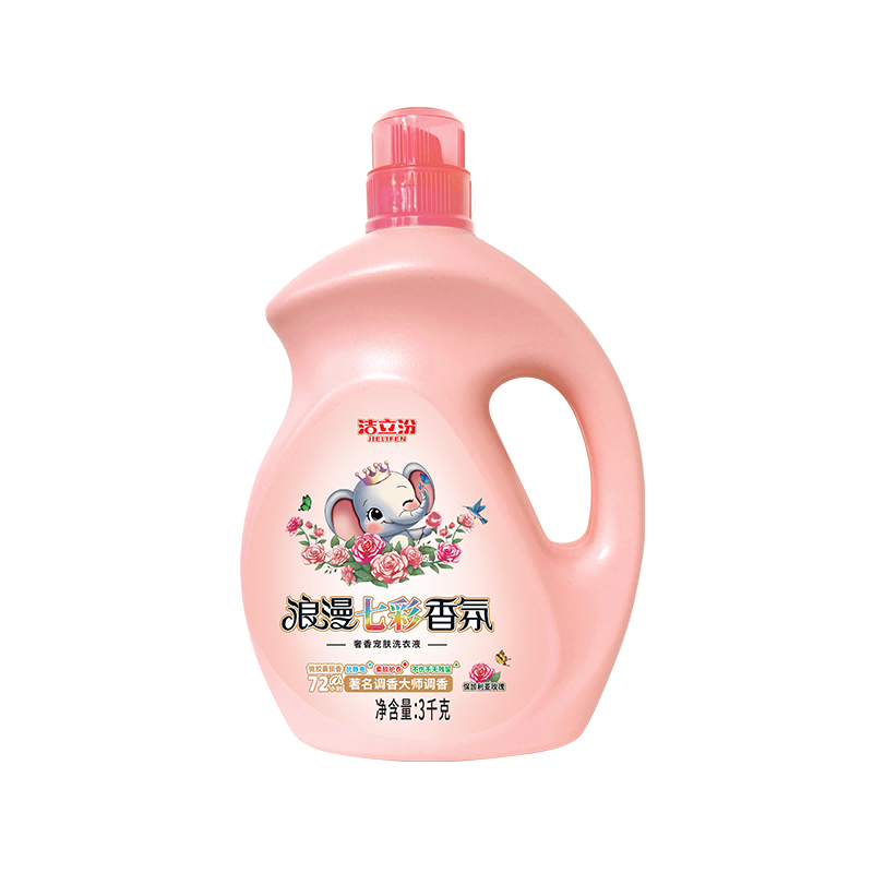 浪漫七彩香氛洗衣液 3kg瓶装